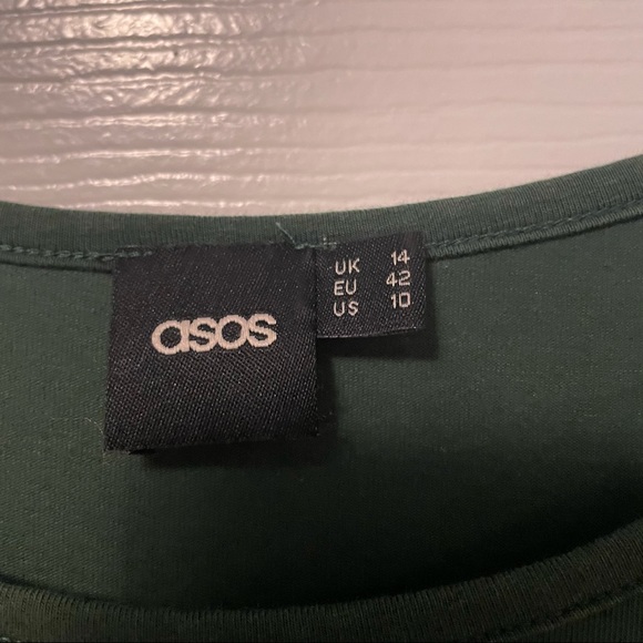 ASOS Midi Dress with Short Sleeves - Picture 5 of 6